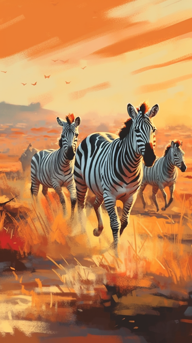 Savannenzebra